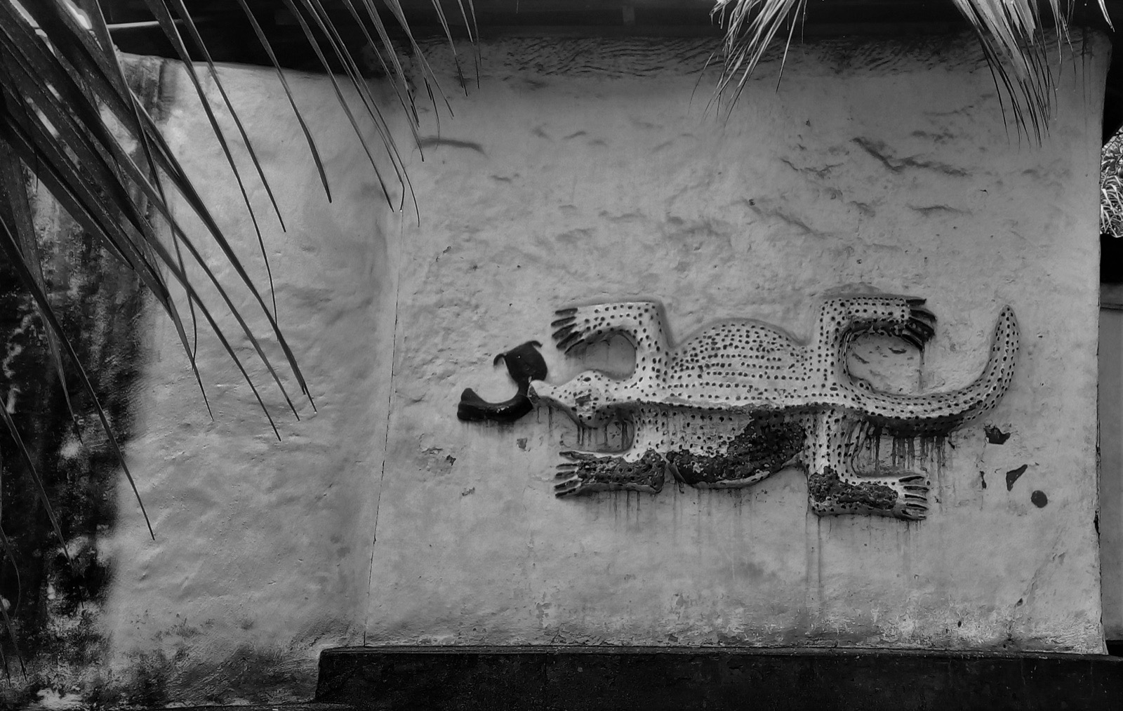 Traditional shrine building in Kumasi associated with Asante heritage